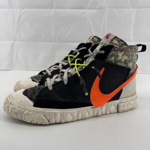 Nike Blazer Mid READYMADE Mens Size 11 Black Camo Deconstructed CZ3589-001
